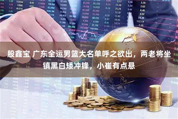 股鑫宝 广东全运男篮大名单呼之欲出，两老将坐镇黑白矮冲锋，小崔有点悬